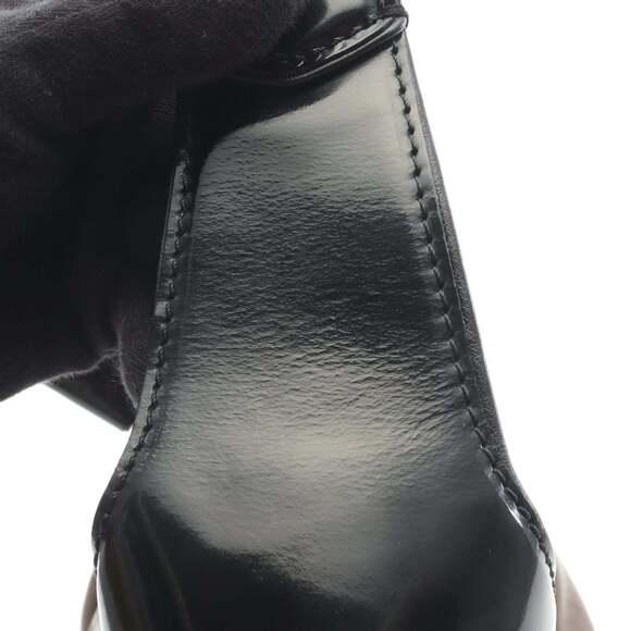 LOUIS VUITTON Black Monogram Leather Shoulder Bag - Picture 9 of 9